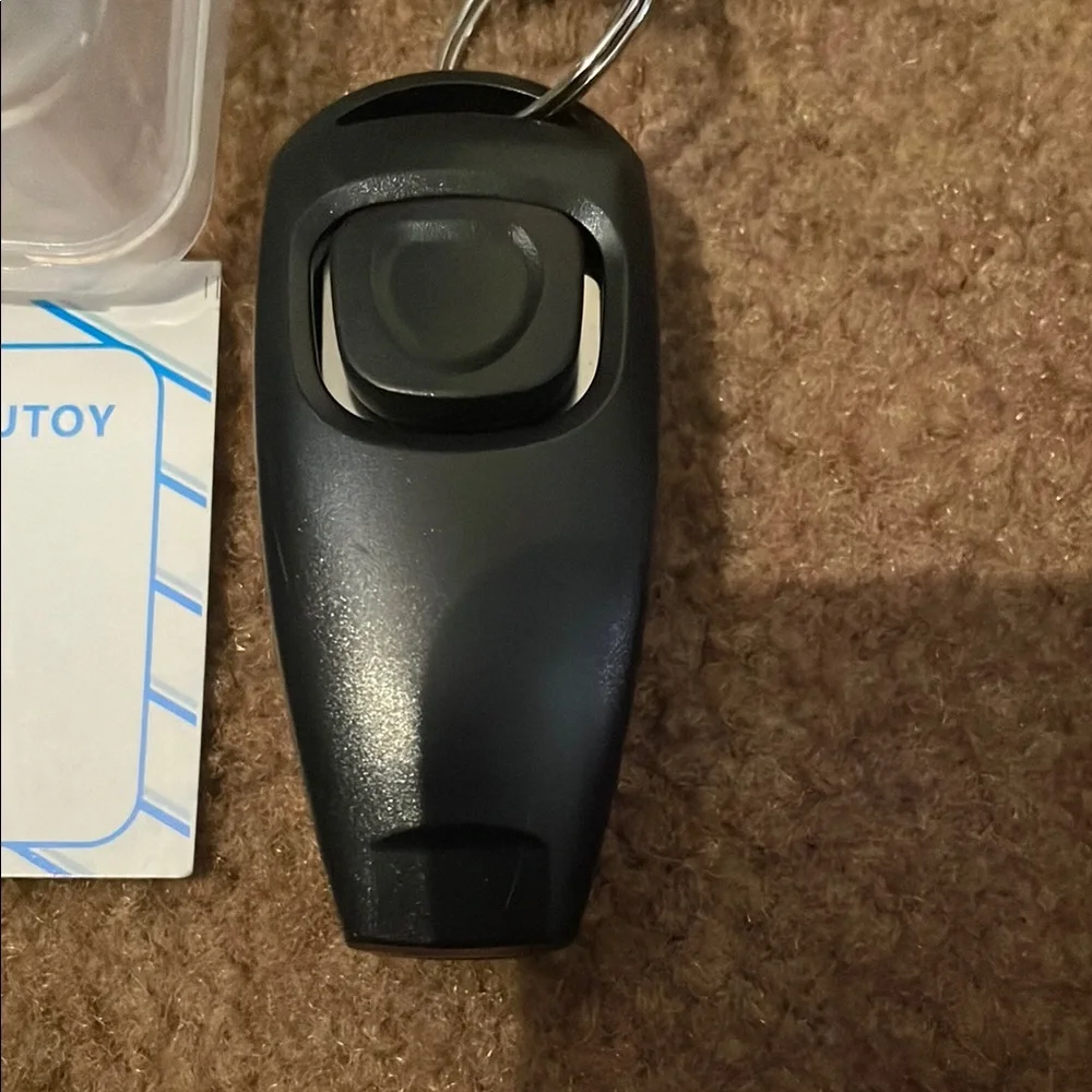Black and White Dog Training Clickers